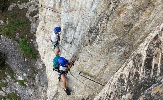 Via Ferrata à Val d'Isère